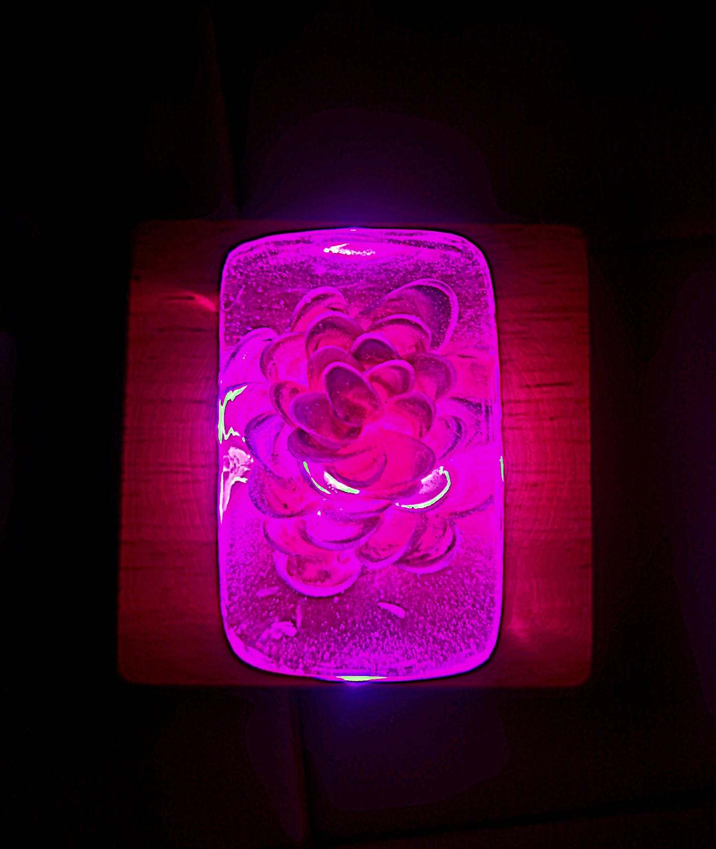 "Everbloom" Encased Shell Flower Relic